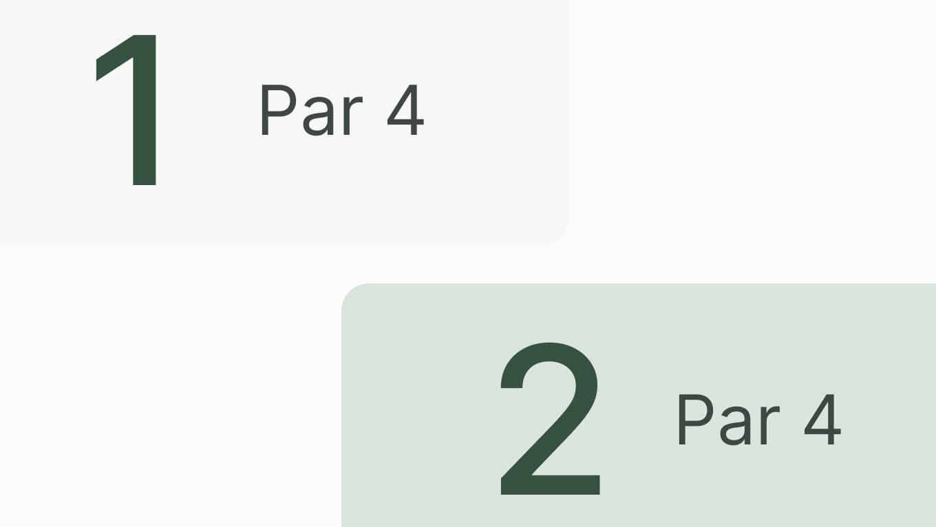 Hole-by-hole golf scoring interface